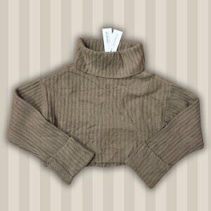 Dynamite cropped turtleneck sweater — NWT